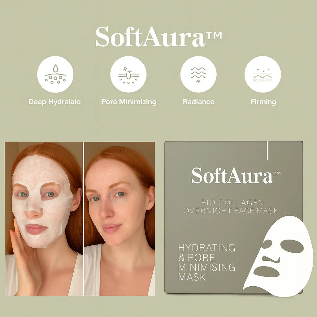 SoftAura™ Bio-Collagen Overnight Sleep Mask
