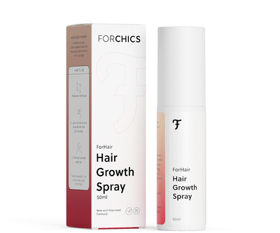 Hair Growth Serum for Women- Results in 4 Weeks- Hormone Free Hair Regrowth Treatment - for Thinning Hair Loss - Fast Absorbing Non-Greasy Scalp Spray 50Ml