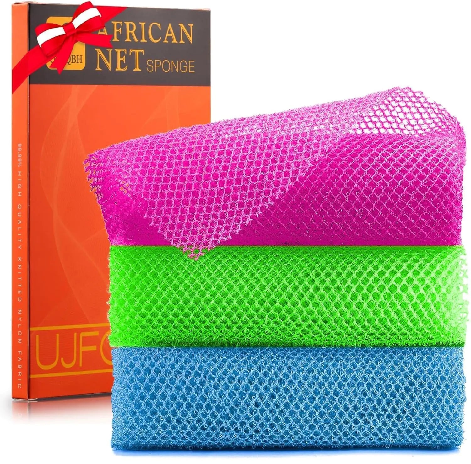 3 Pieces African Bath Sponge